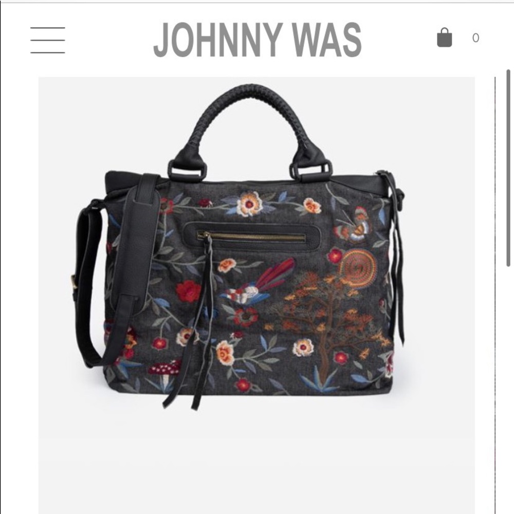 Johnny Was Overnight Tote